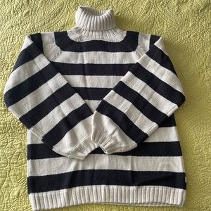 Brixton striped oversized sweater